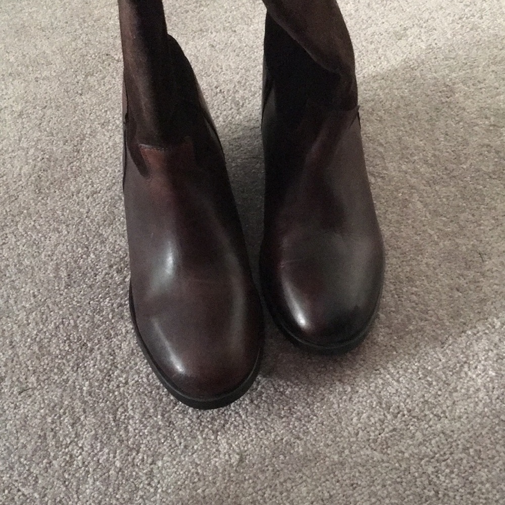 NWT Steve Madden Ritte Leather/Suede Riding Boot - Picture 7 of 7